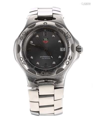 Tag Heuer Kirium stainless steel gentleman's bracelet watch, ref. WL1111-0, serial no. MA4xxx,