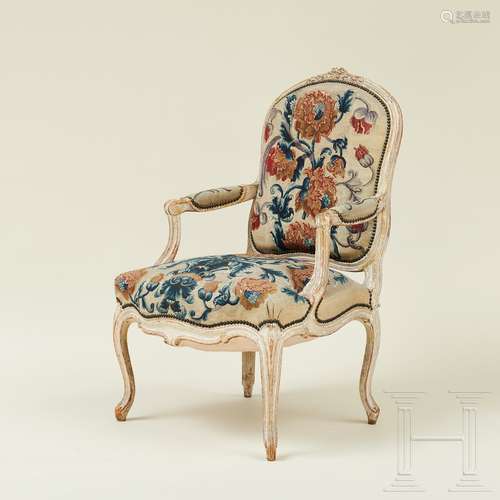 Louis XV-Fauteuil, Frankreich, 18. Jhdt.