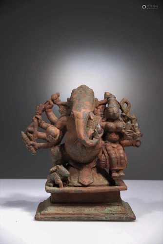 GANESHA WITH CONSORT