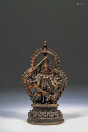 MINIATURE OF DURGA