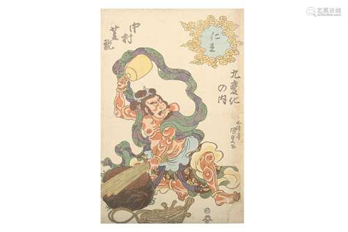 A WOODBLOCK PRINT BY KUNISADA.