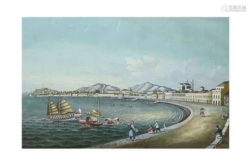 STUDIO OF TINGQUA, THE PRAIA GRANDE AT MACAO.