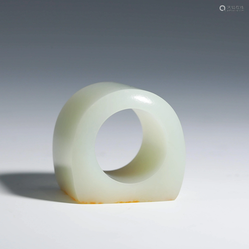 A Hetian Jade Fingerstall