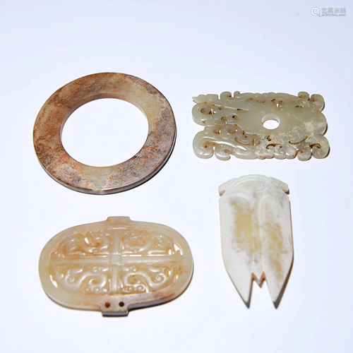 A Set of Jade Pendants