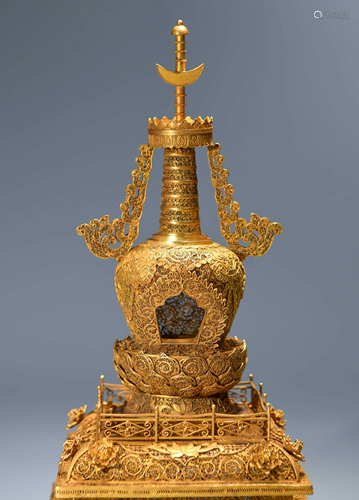 A Golden Pagoda