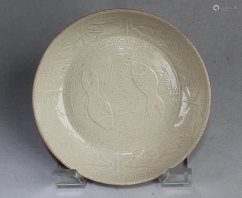 Chinese Dingyao Saucer