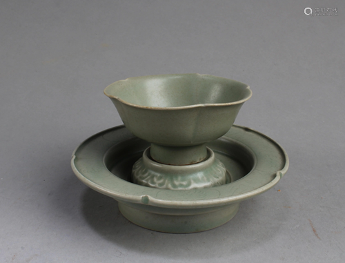 Chinese Ruyao Teacup Set