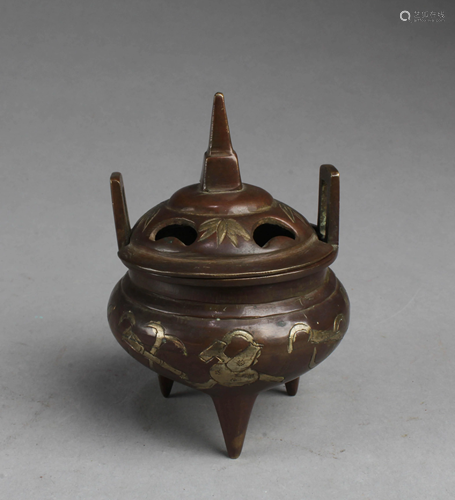 Chinese Bronze Censer