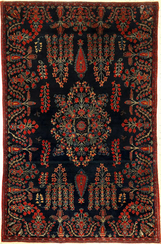 Fine & Unique Kashan 'Ateshoglou' Rug,