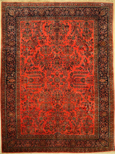 Fine 'Manchester-Wool' Kashan Carpet,