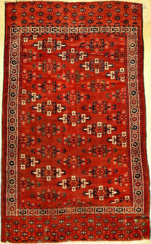 Fine Yomut 'Kepse-Gul' Main-Carpet,