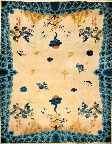 Unique Beijing Carpet (Dragon),