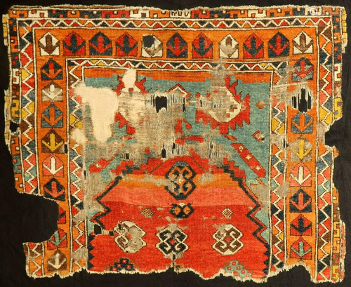 Rare Konya 'Prayer Rug' (Fragment),