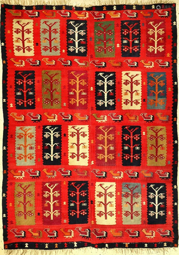 Unique Fine Sharkoy 'Kilim',