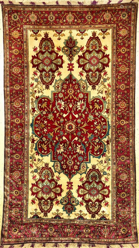 Very Fine & Exceptionally Silk Farahan Rug,