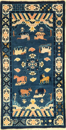 Fine Beijing Rug (The 8 Holy Horses Of EmperorMu-W…