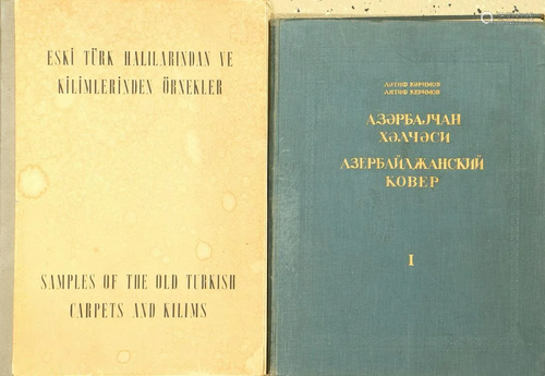 (2 Lots) Museum Books '1x Eski Türk Halilarindan