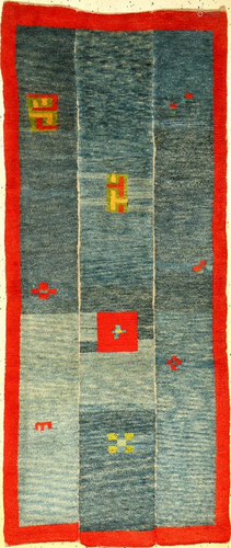 Unique Fine Tibetan Tsukdruk 'Meditation-Rug',