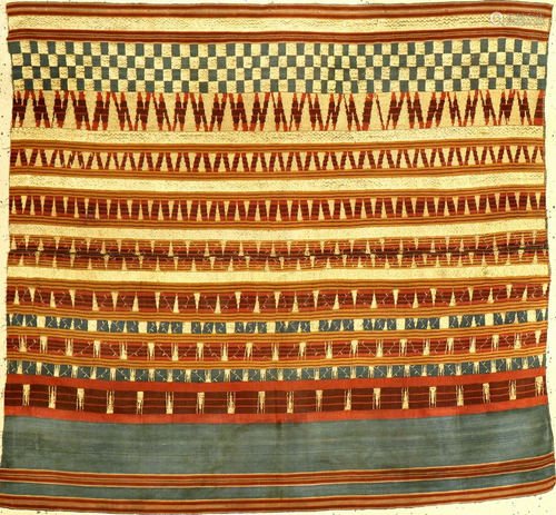 Fine Silk & Metal Thread Indonesian 'Ceremonial