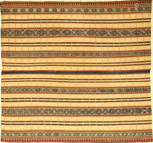 Very Fine Silk & Metal Thread Indonesian 'Ceremonial