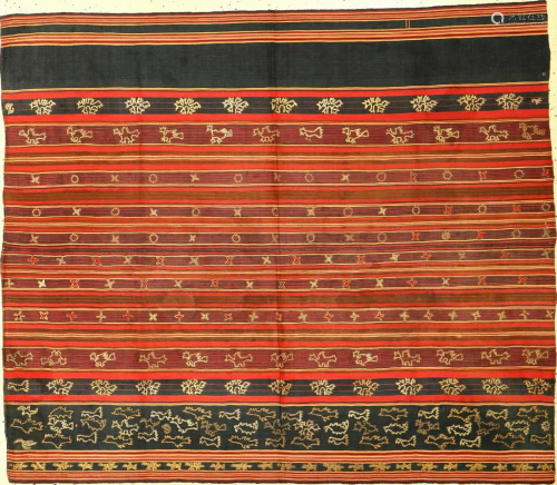 Fine 'Metal-Thread' Indonesian 'Ceremonial Textile',