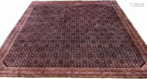 Large Square Indo-Herat Carpet (From The Former