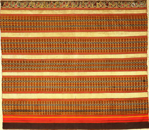 Very Fine 'Silk & Metal Thread' Indonesian 'Ceremonial