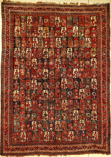 Khamseh 'Main Carpet' (Mother Daughter Triple Botehs),