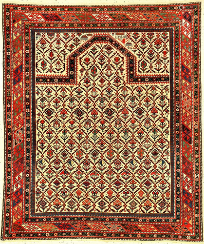 Exceptionally Fine Shirvan 'Prayer Rug',