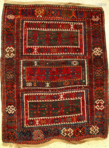 Very Fine Yuruk Rug (With 91 Multicolor Lucky Stre…