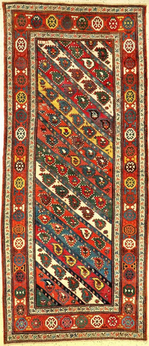 Striped Shusha Karabagh 'Long Rug',