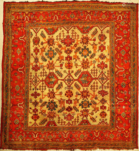 Large Ushak Carpet,