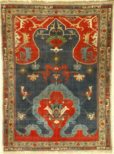 'Theodor Tuduc' Ushak 'Prayer Rug',