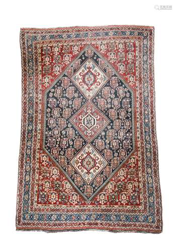 A Persian rug,