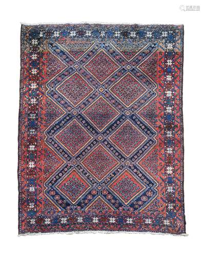 A Shiraz rug,