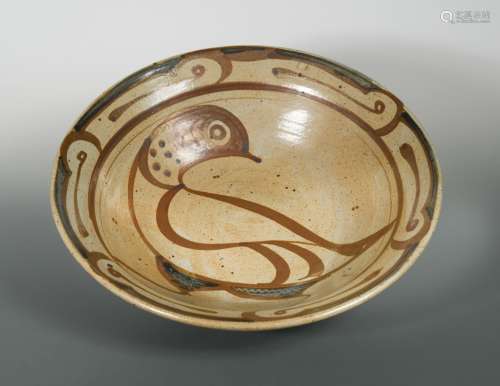 Svend Bayer (born 1946), a large stoneware bowl,