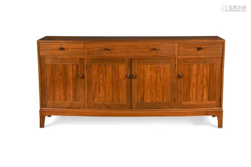 Edward Barnsley, an Australian black bean and sycamore strung sideboard, circa 1958,