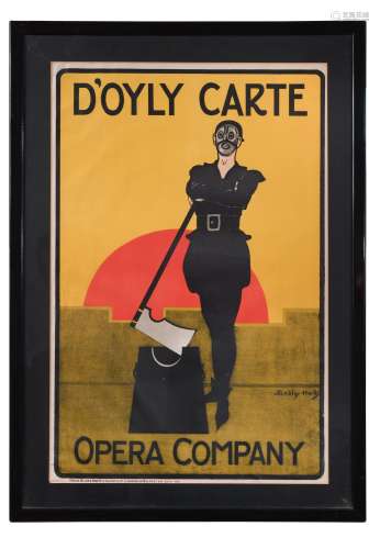 Dudley Hardy (1865-1922) D'Oyly Carte Opera Company poster,