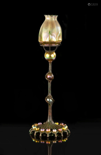 A Fine and Rare Tiffany Studios, New York Favrile Ball