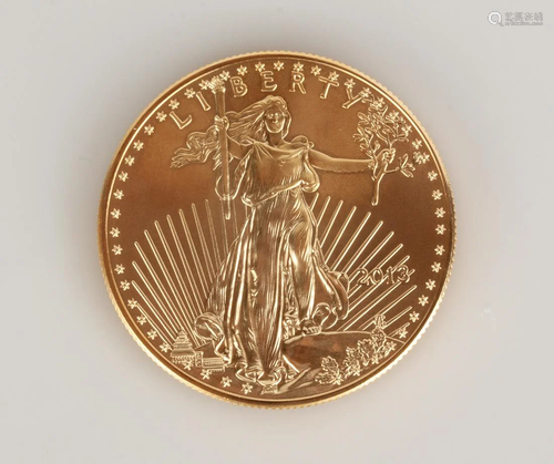 US Liberty 2013 One Ounce Gold Coin