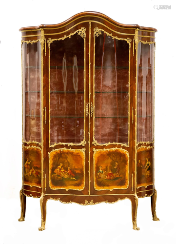 François Linke (French, 1855-1946) French Vitrine