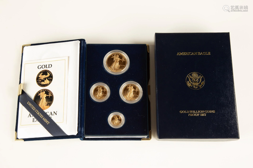 US American Eagle Gold Bullion Coins Proof Set