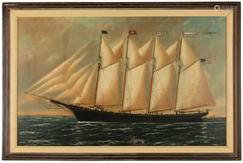 William P. Stubbs (1842-1909) Clipper Ship Venner