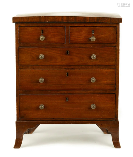 Miniature Hepplewhite Chest of Drawers