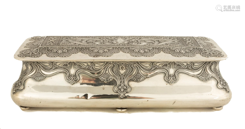 Gorham Art Nouveau Sterling Dresser Box