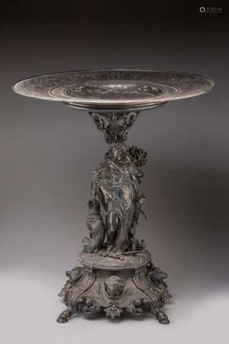 TROPHÉE de CONCOURS par FROMENT MEURICE, 1858 en a…