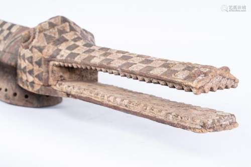 African Art Nunuma Alligator M…