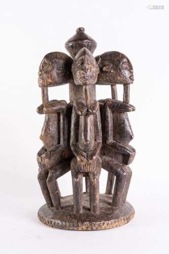 African Art Altar With Figures…