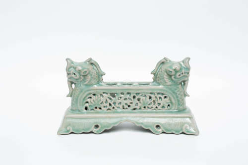 Chinese Early Period Celadon Ornaments