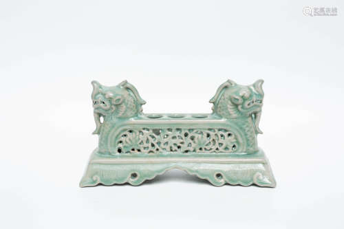 Chinese Early Period Celadon Ornaments